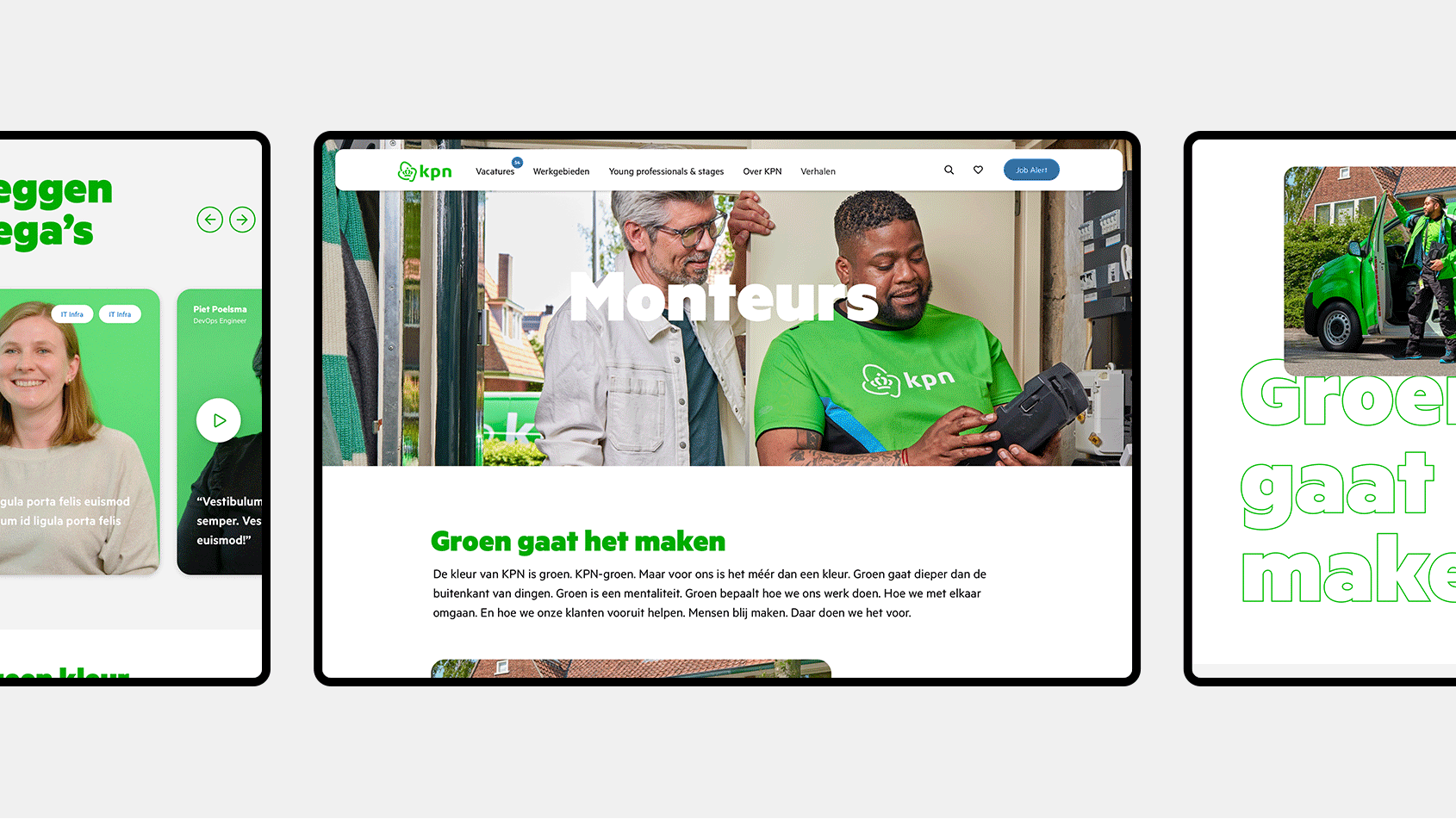 Career website KPN